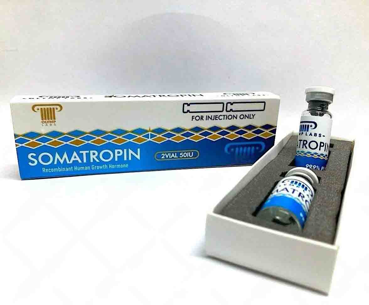 Somatropin Olymp 50 ед/виала 100 ед (Жидкий)